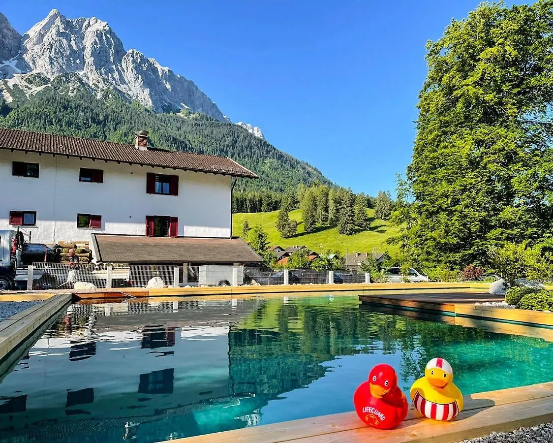 ****  Bayern Resort Hotel - Adults Only - Mit Zugspitzblick - Eibsee-Naehe - Wellnessbereich - Naturpool Im Sommer Grainau Germany